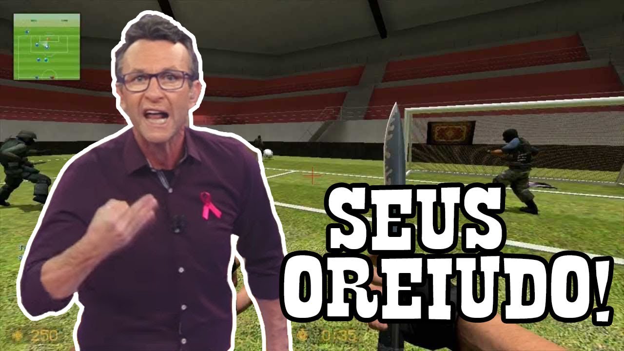 CRAQUE NETO JOGANDO COUNTER-STRIKE: GO