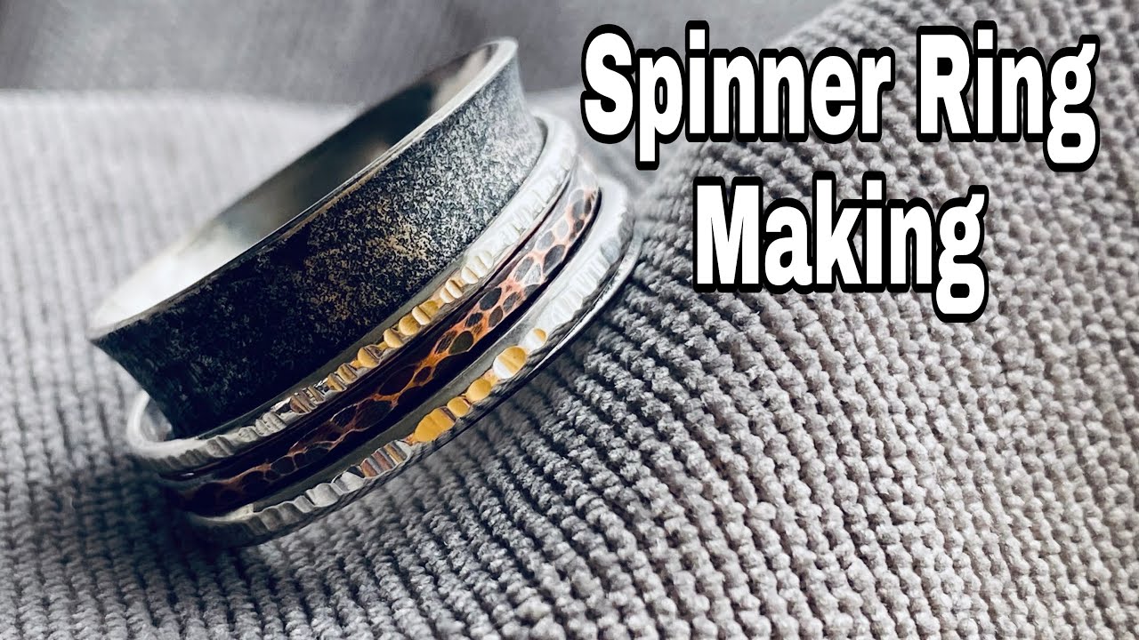 How To Make a Silver Spinner Ring (tutorial)
