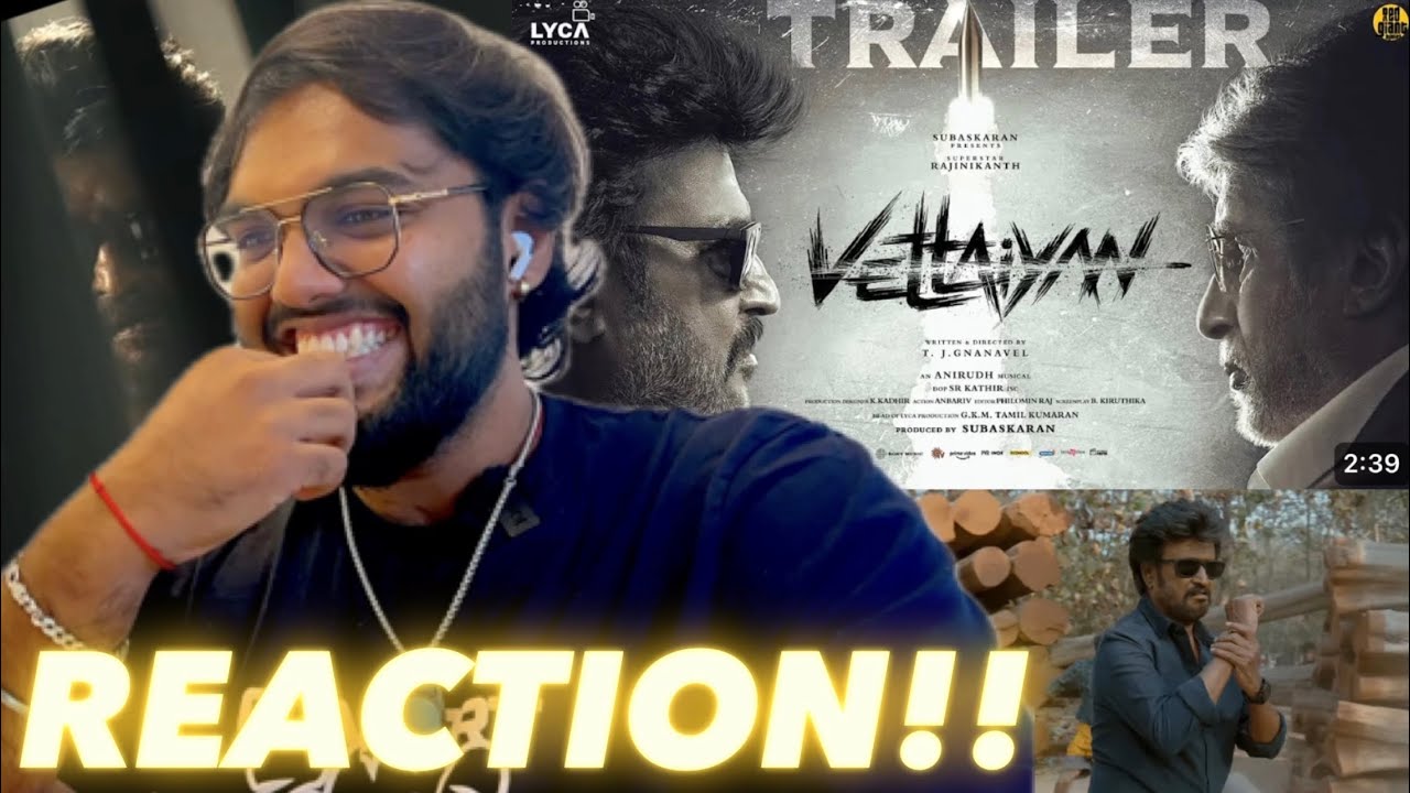 Vettaiyan Trailer, The Hunt is ON!! ( REACTION!! )