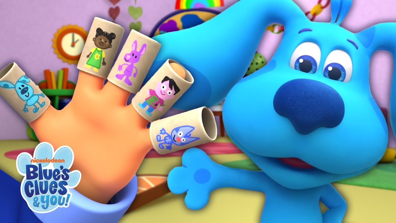 Finger Puppets Song! w/ Blue + More Nursery Rhymes & Kids Songs | Blue’s Clues & You!