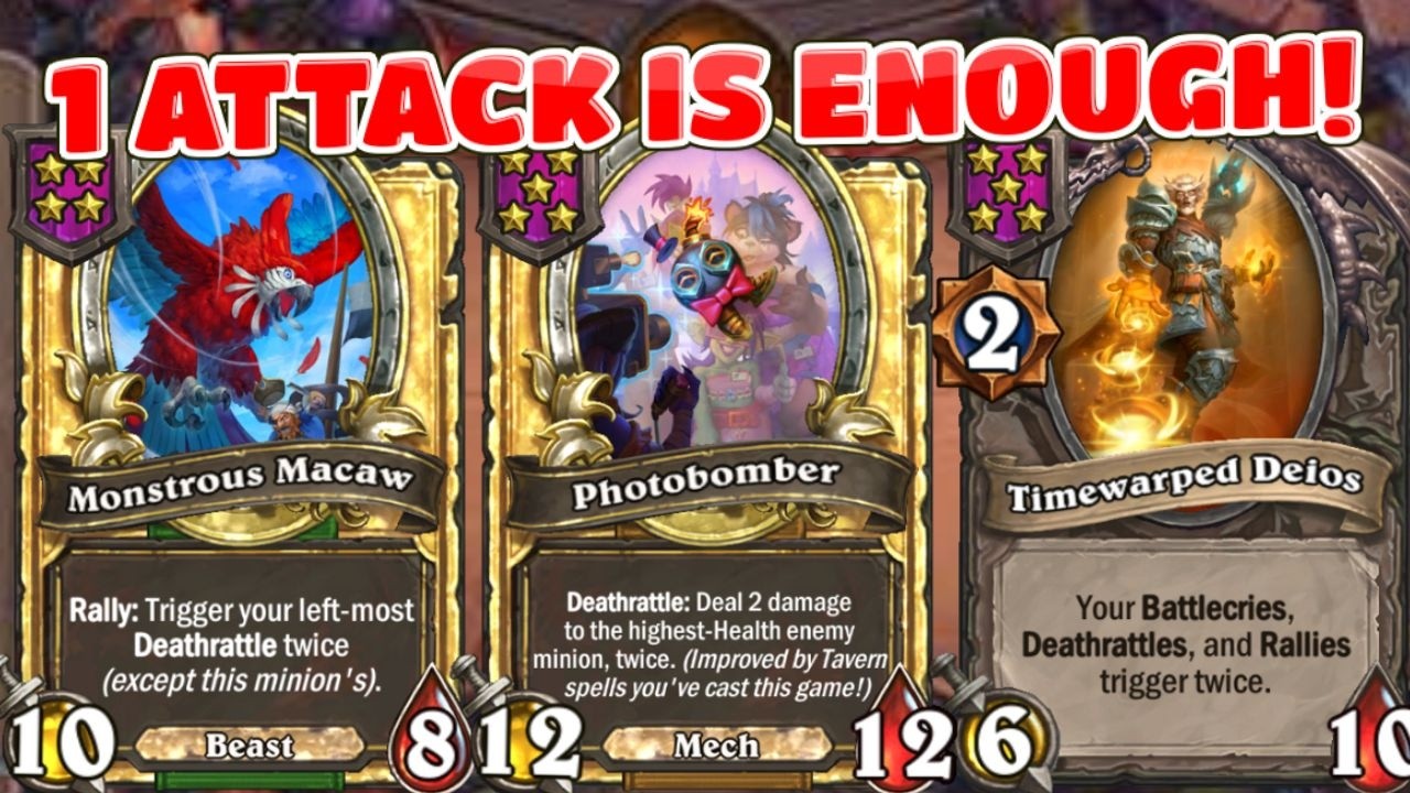 Killing Boards With 1 Attack | Hearthstone Battlegrounds