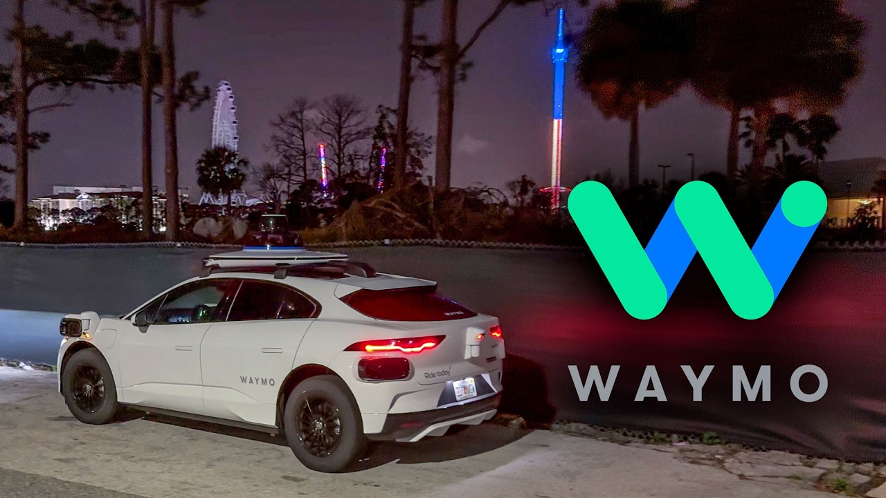 Waymo Self Driving Cars debut in Orlando, Florida | Ride testing to Universal Orlando Resort
