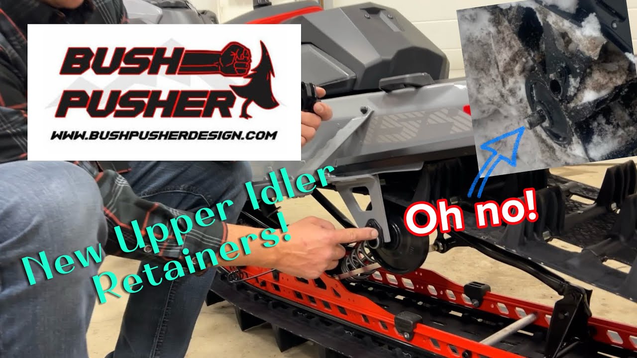 Верхние фиксаторы задних натяжителей Ski-Doo Gen 5 от Bushpusher