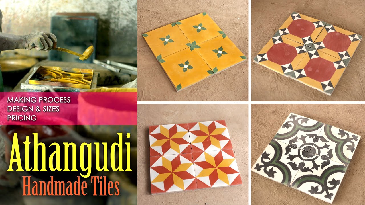 ATHANGUDI TILES : Making . Designs . Pricing I Heritage Documentation series I Running Studios