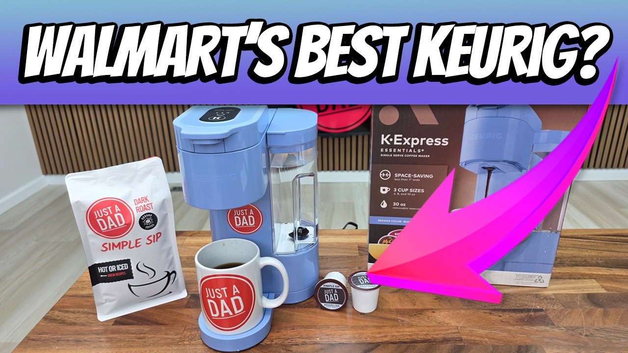 Keurig K Express Essentials – Walmart’s Compact Coffee Maker Test & Brew Demo