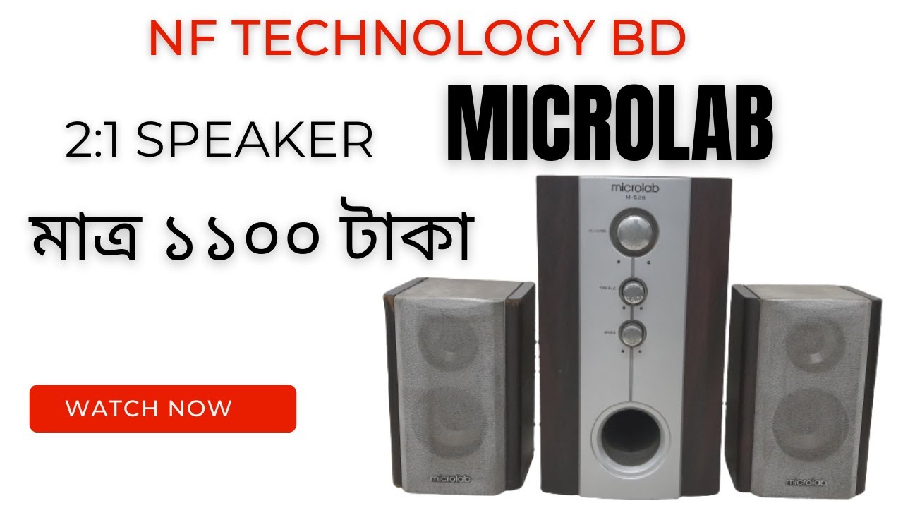 Microlab M-528 2:1 Speaker