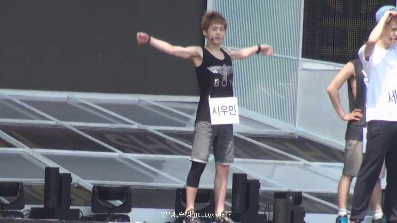130812 속초 dry rehearsal xiumin ver.
