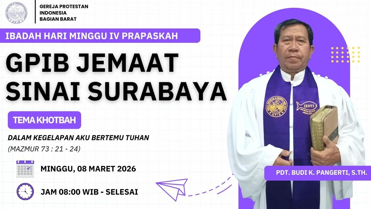 IBADAH HARI MINGGU IV PRAPASKAH
