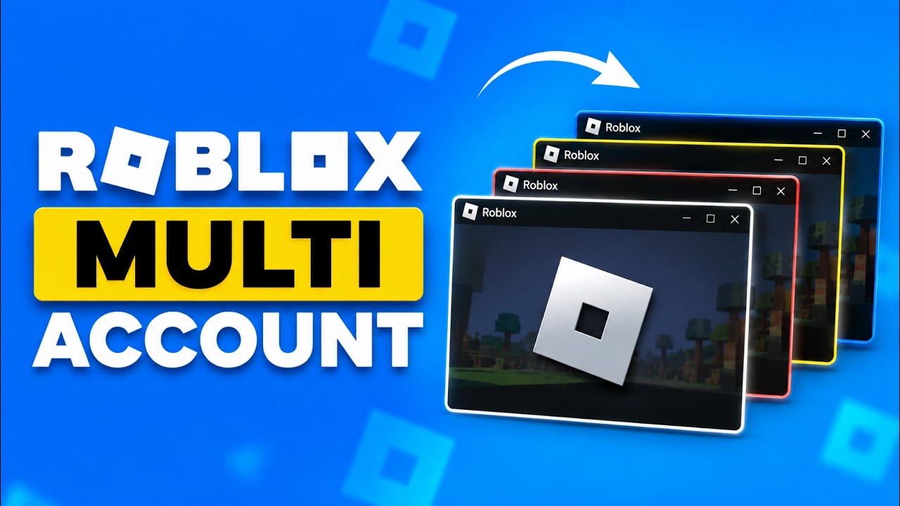How to Run Multiple Roblox Accounts at Once | Multi Roblox Account Manager + Multi Instance Tutorial