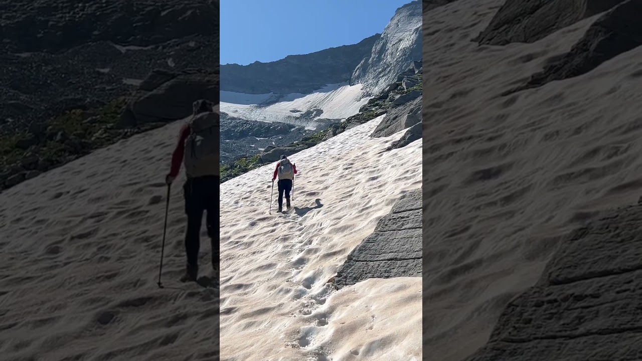 #traumpfad M&uuml;nchen-Venedig, Tag 10, Video 3 #friesenbergscharte #alpen&uuml;berquerung #mountains #alps