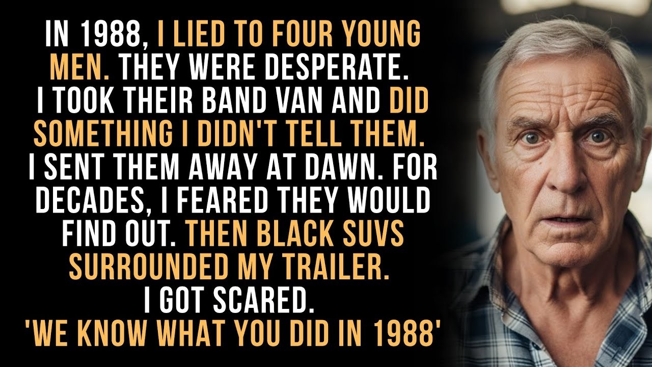 I Fixed Their Van  Thirty Five Years Later, Four Millionaires Remembered the Mechanic Who Lied