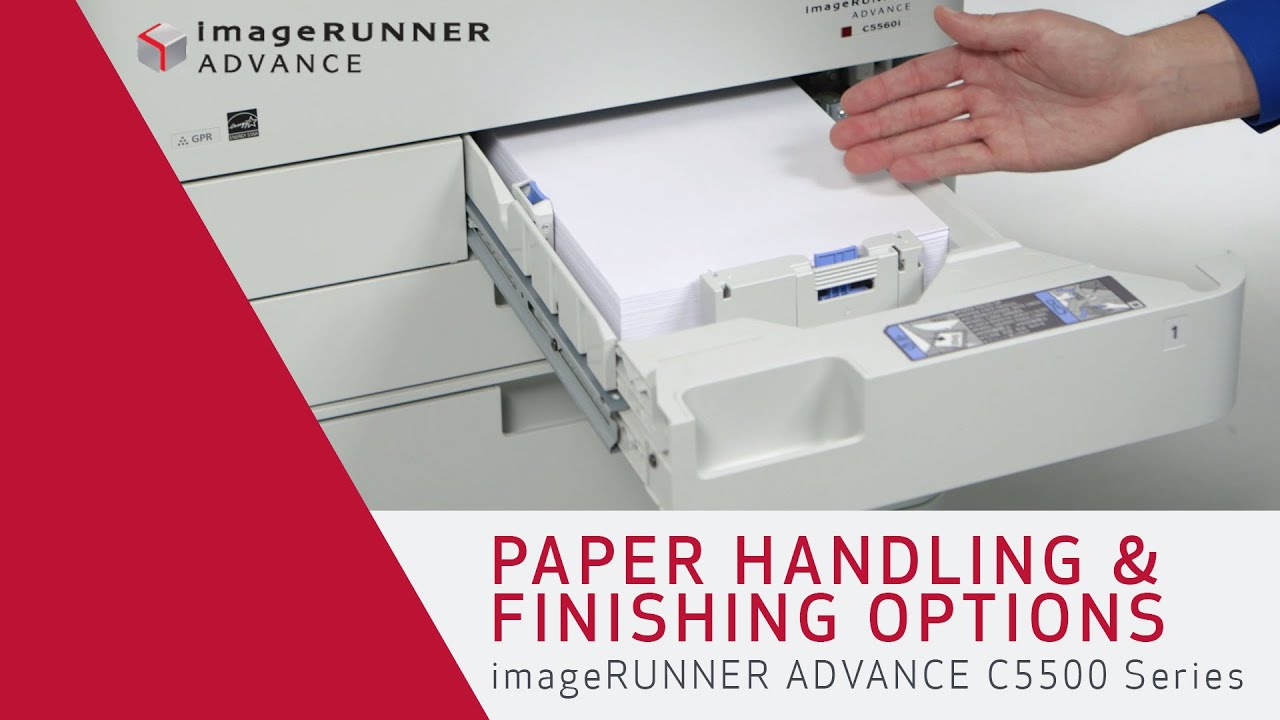 Paper Handling and Finishing Option - imageRUNNER ADVANCE C5500 Series