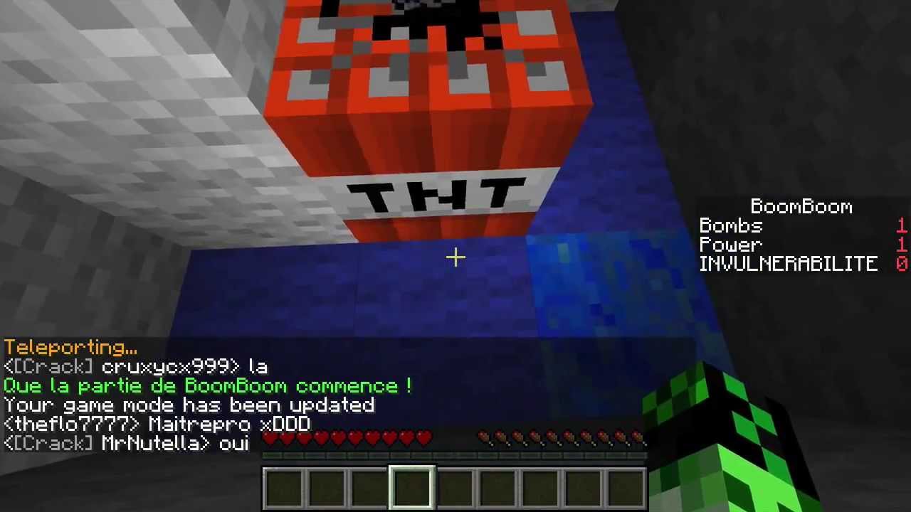 Pr&eacute;sentation serveur Minecraft: Bombercraft