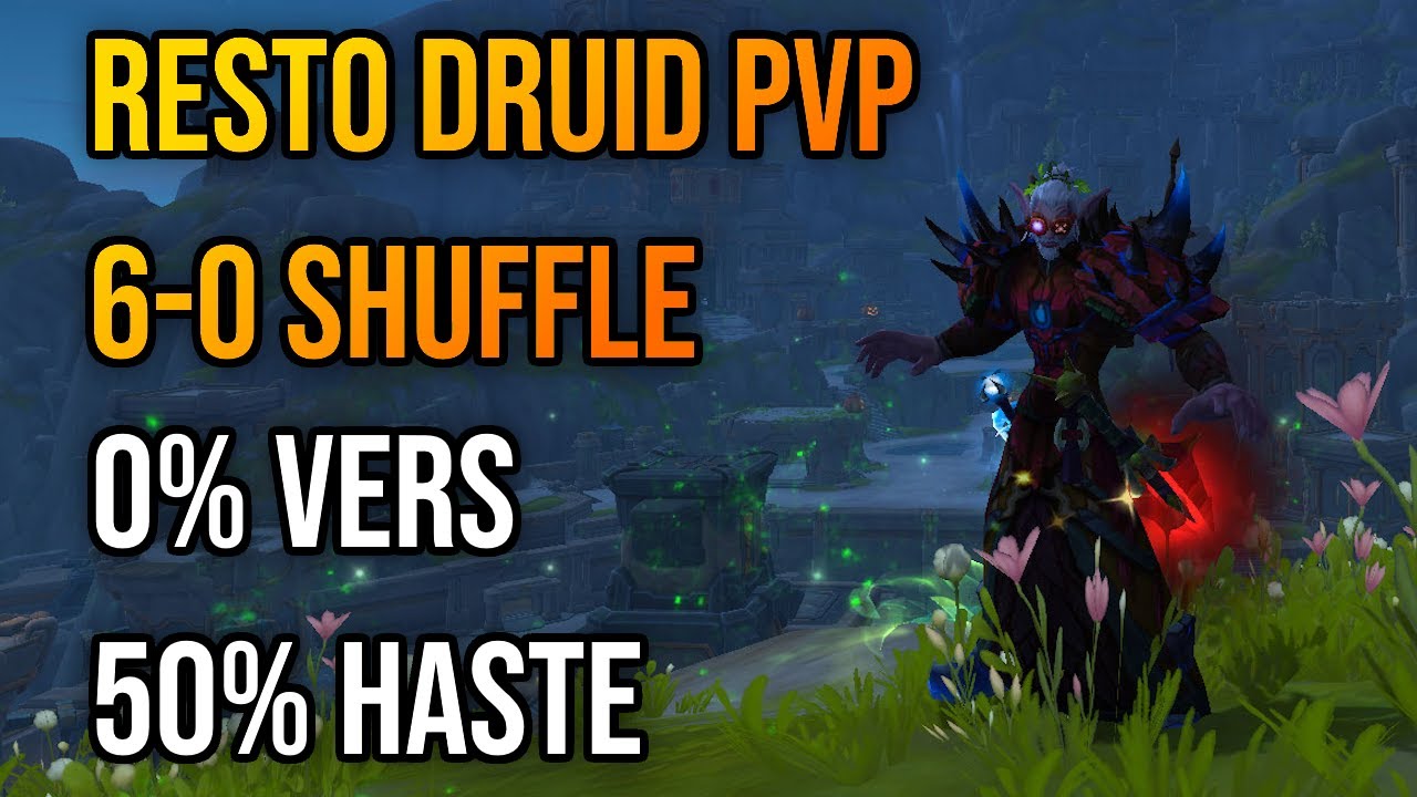 Как выглядят 10 000 часов PvP-режима Resto Druid