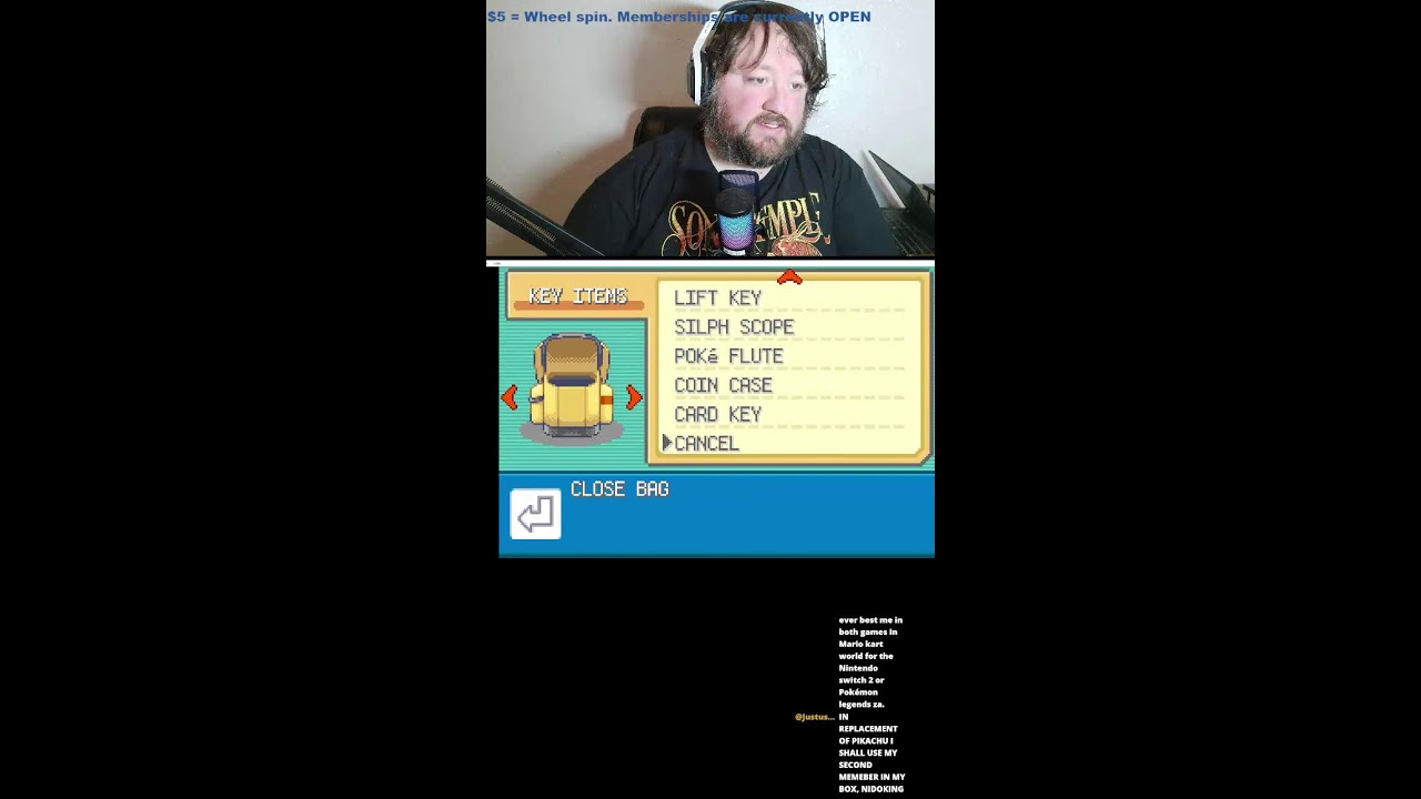 Pokémon Fire Red: Pokémon Generationlocke Stream 203 (Portrait)