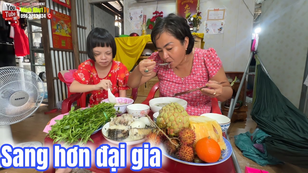 Buổi Sáng Xuyến Naiii Ăn Sương Sương Hơn ĐaiGia | Minh Nhựt Tv 