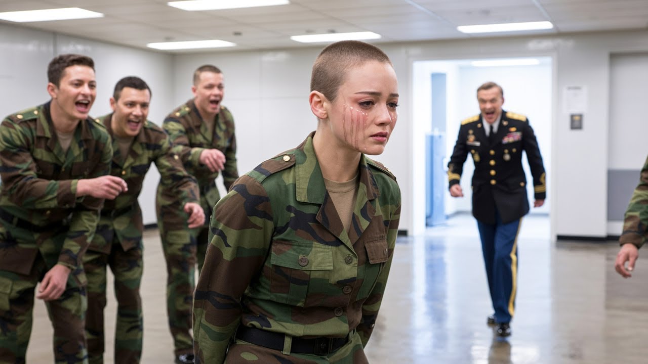 They Shaved Her Head for Laughs — Then a General Stormed In Shouting She Outranks Everyone