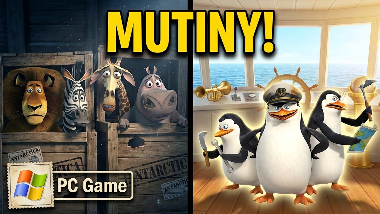 Madagascar: The Game - Level 4 - Penguin Mutiny (PC, 2005)