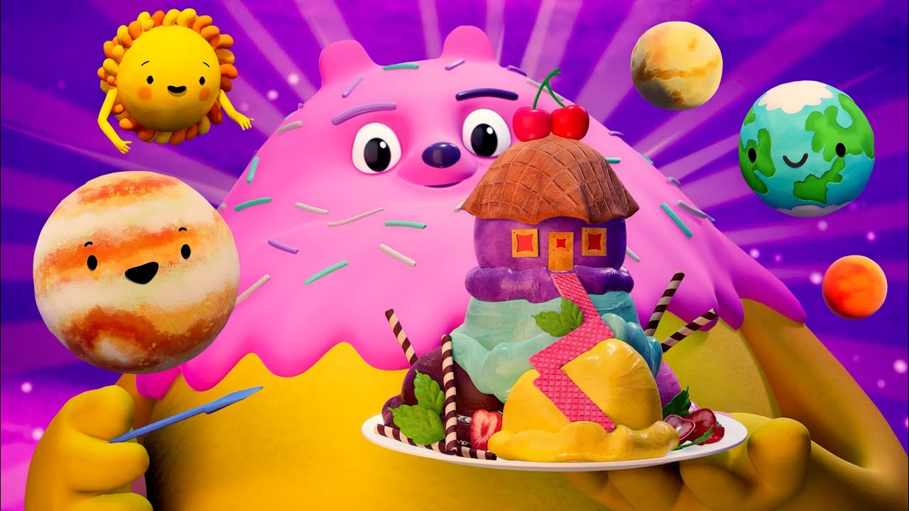 Space Song Featuring Planets 🌓 | Mia's Magic Playground ✨ | Nursery Rhymes For Kids