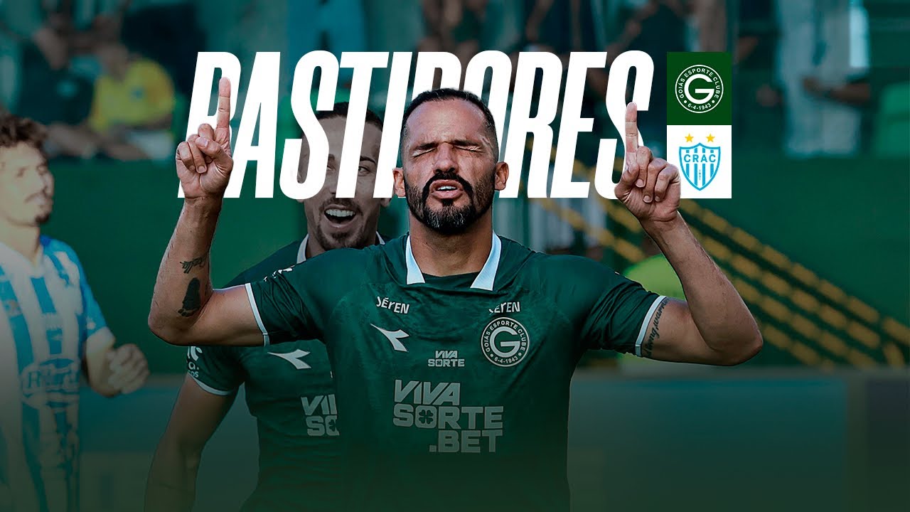 BASTIDORES VIVA SORTE | GOIÁS 4 X 1 CRAC | QUARTAS DE FINAL DO CAMPEONATO GOIANO