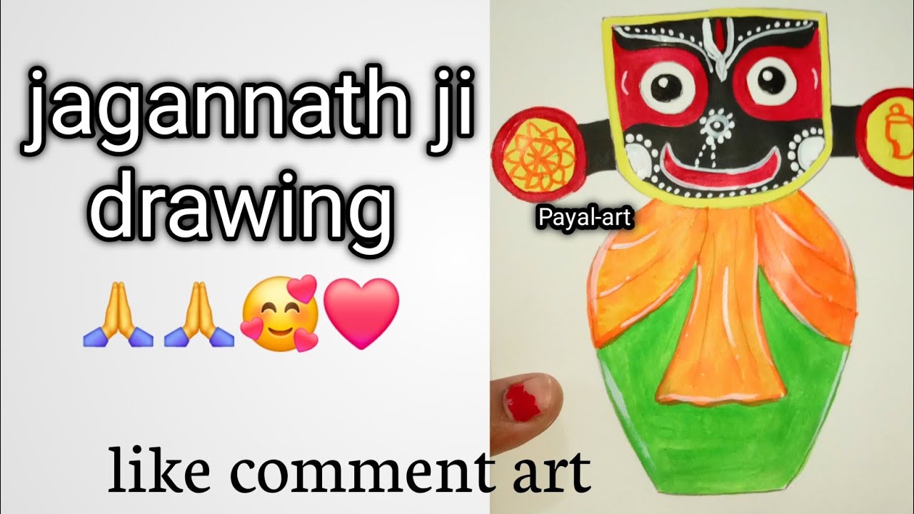 Payal  Art  is live Jagannath ji Drawing