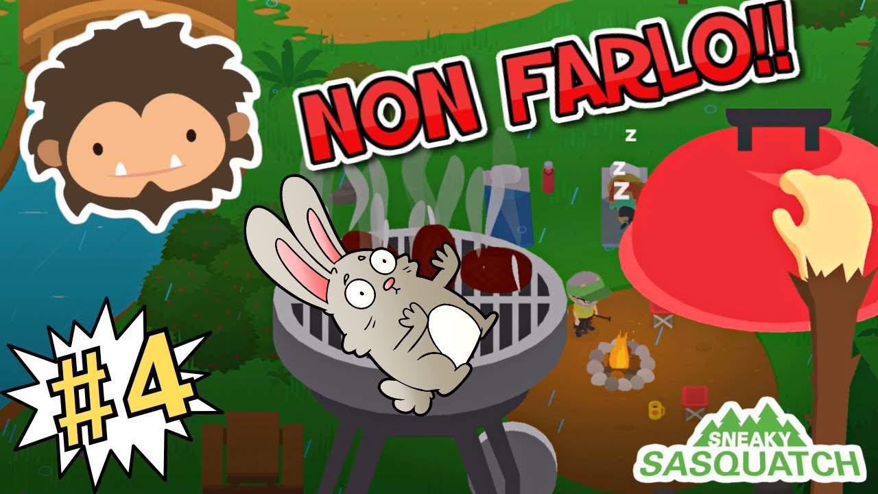 Un coniglio per nemico! 🐇 Sneaky Sasquatch Ep.4