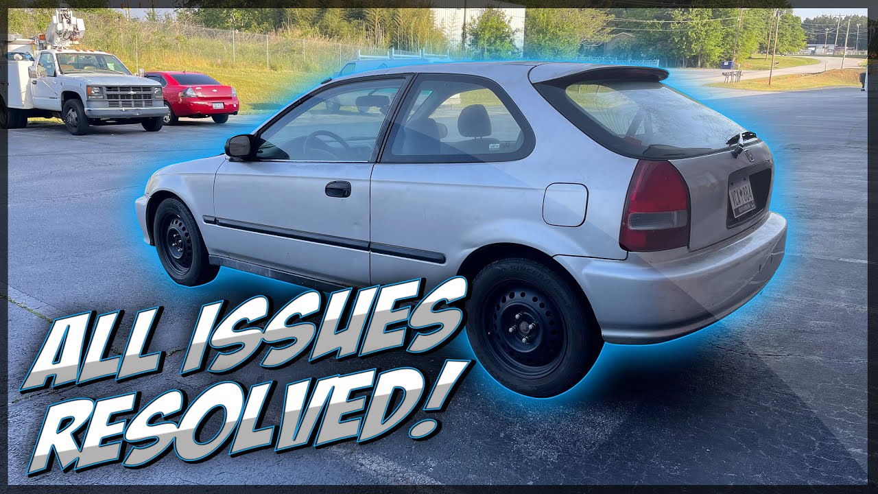 $800 EK Civic Hatch Budget Build: Junkyard Rescue (Ep.5) *FIXED* Stalling while idling!
