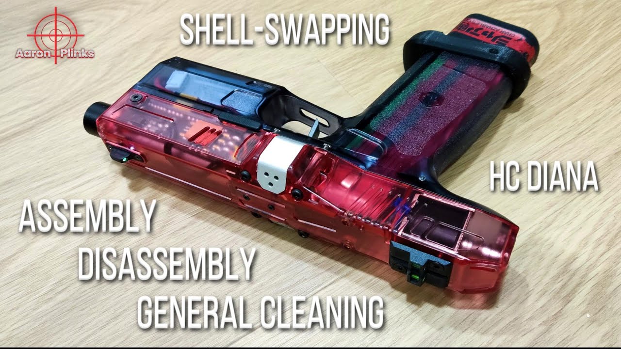 Guide: Assembly, Disassembly, Basic Cleaning & Shell-Swapping for the HC Diana Nerf Blaster