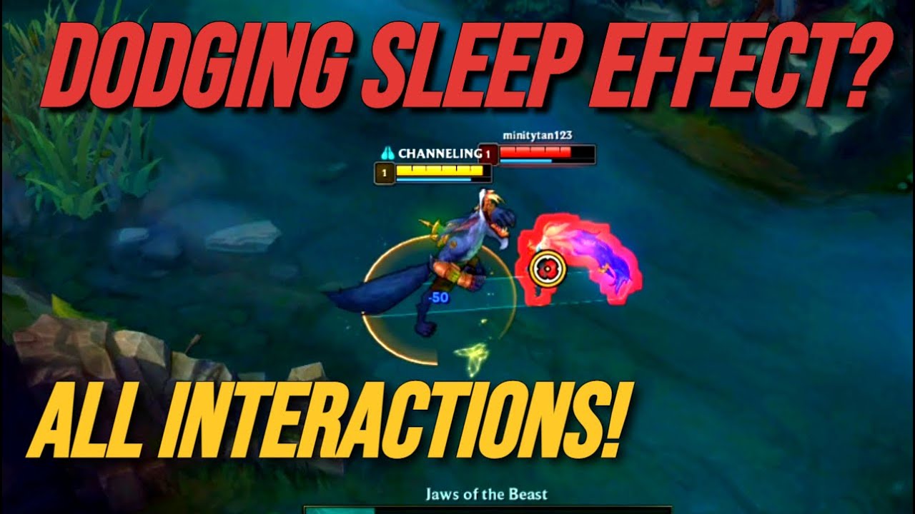 WARWICK'S Q VS ALL CC TYPES | League of Legends