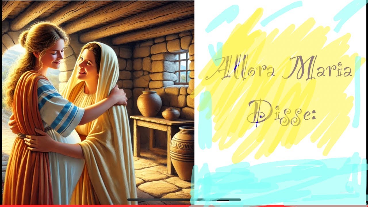 MAGNIFICAT IN GREGORIANO. Il canto più divino. MARIA canta.