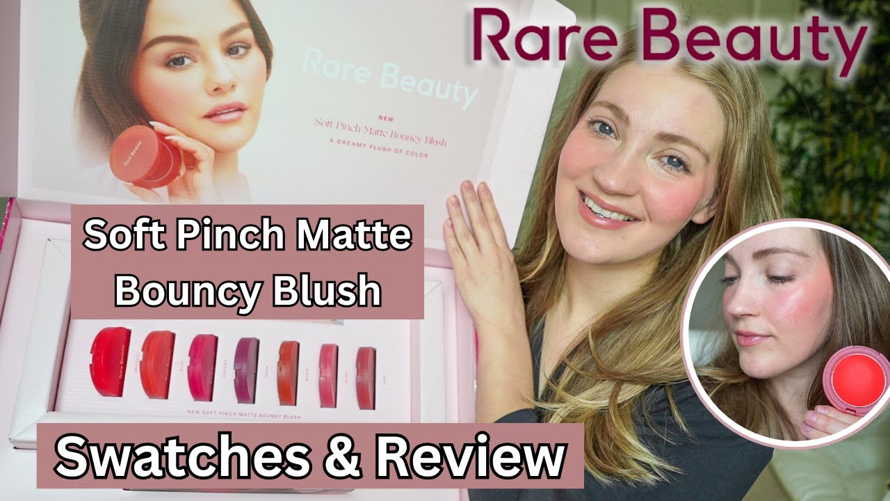 Rare Beauty Soft Pinch Matte Bouncy Blush (REVIEW & SWATCHES)