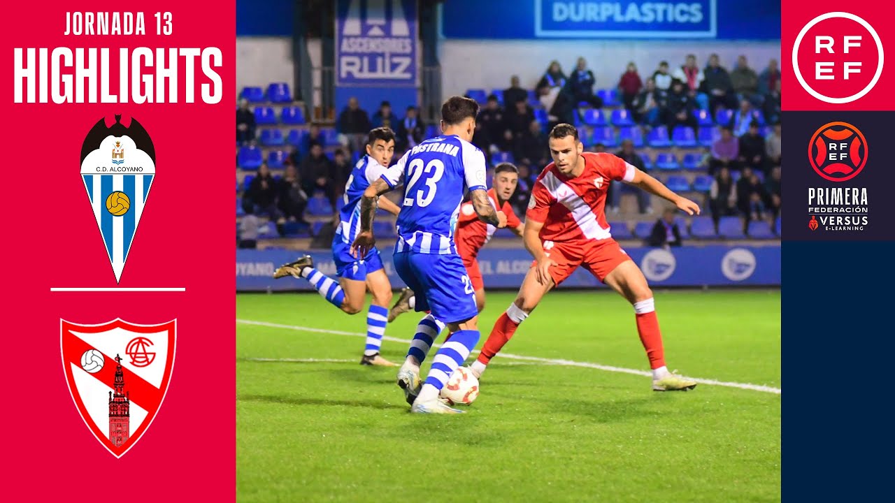 Resumen #PrimeraFederación | CD Alcoyano 1-1 Sevilla Atlético | Jornada 13 | Temporada 2024/25