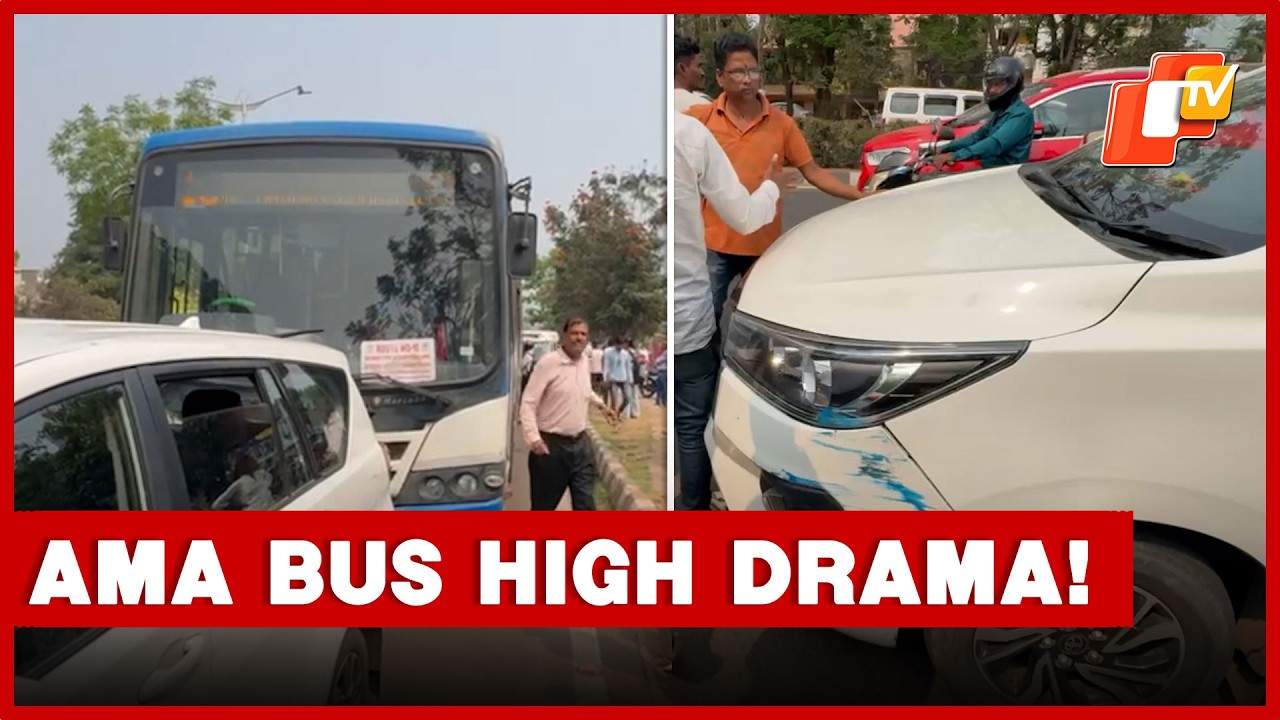 Another Ama Bus Accident: Passengers Back Driver; Car Driver Cries Foul | OTV