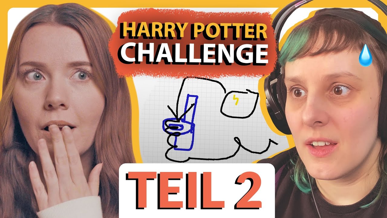 TEIL 2: Wir malen NOCHMAL Harry Potter SZENEN mit @coldmirror ⚡️