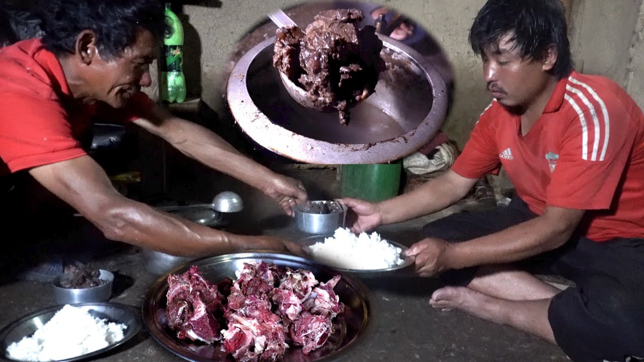 Buff cooker curry in JK's Dinner