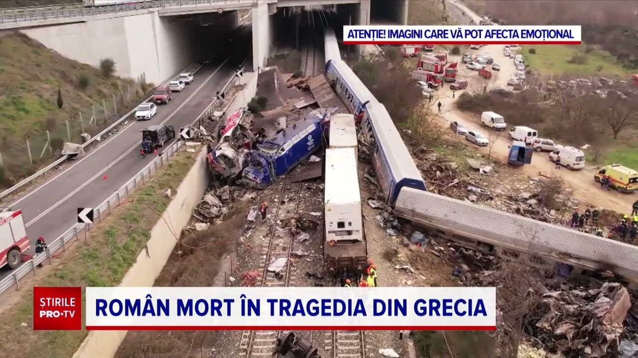 Cine este românul care a murit în accidentul feroviar din Grecia