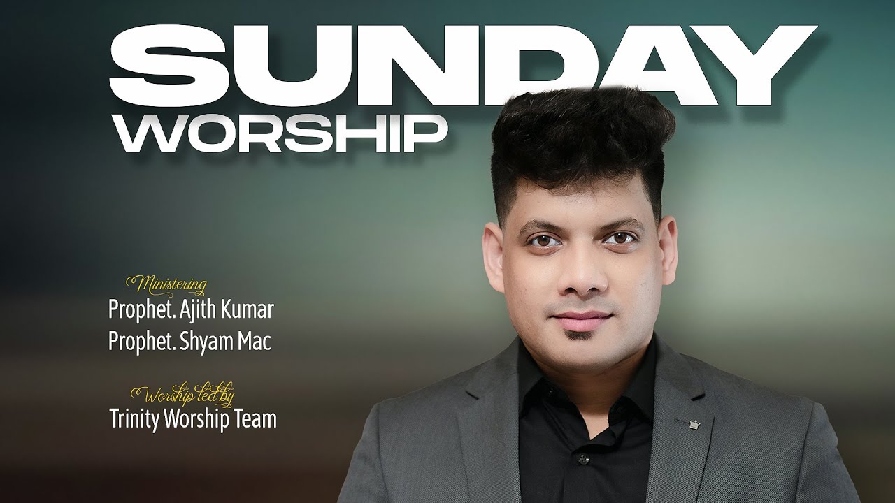 🔴LIVE | Prophetic Sunday Service | Pr. Shyam Mac | Pr. Ajith Kumar