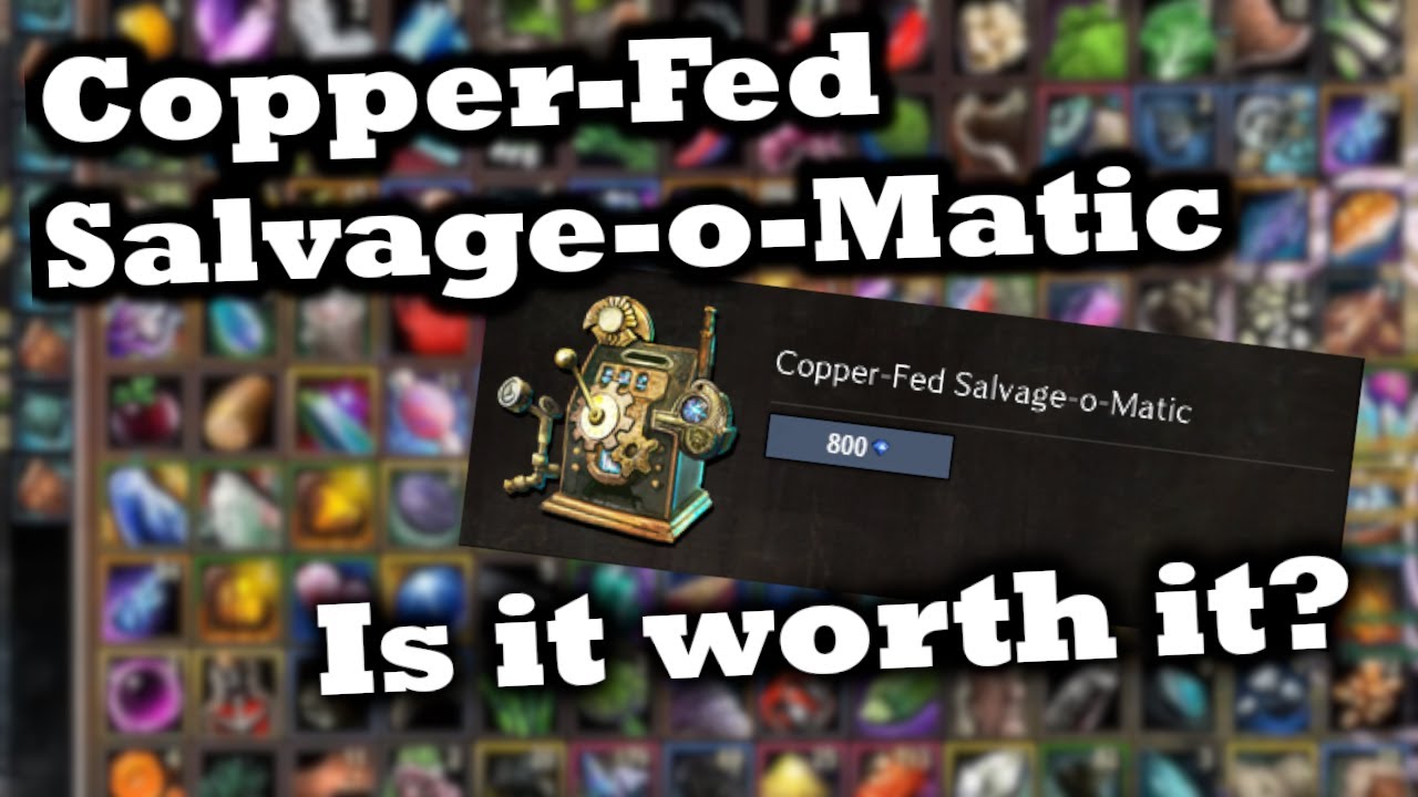 Copper-Fed Salvage-o-Matic Review - Is it worth it? - Guild Wars 2