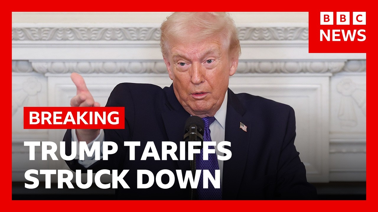 Donald Trump's sweeping global tariffs struck down by US Supreme Court | BBC News