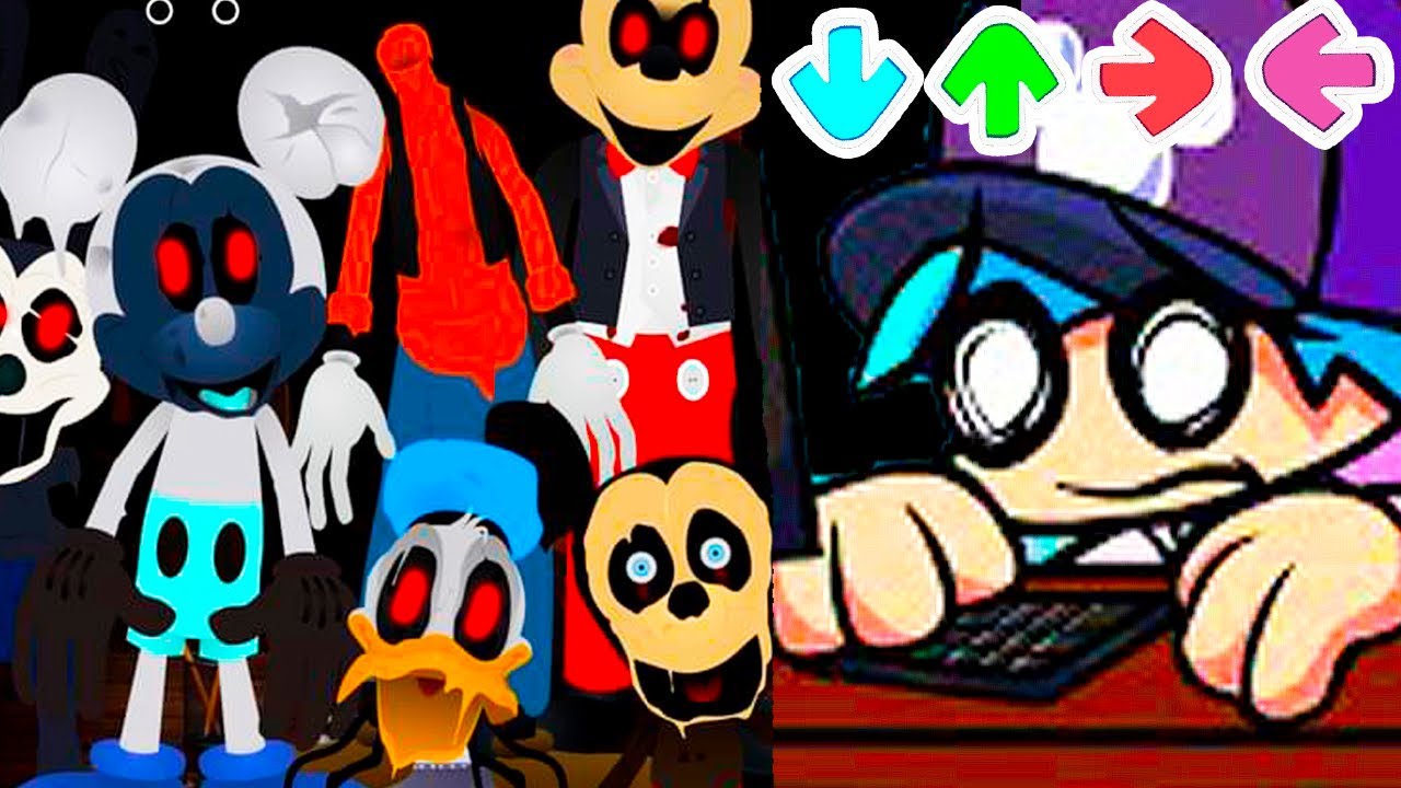 5 НОЧЕЙ У МИККИ.EXE FNF ! - Friday Night Funkin' VS Five Nights at Treasure Island [FNaF]