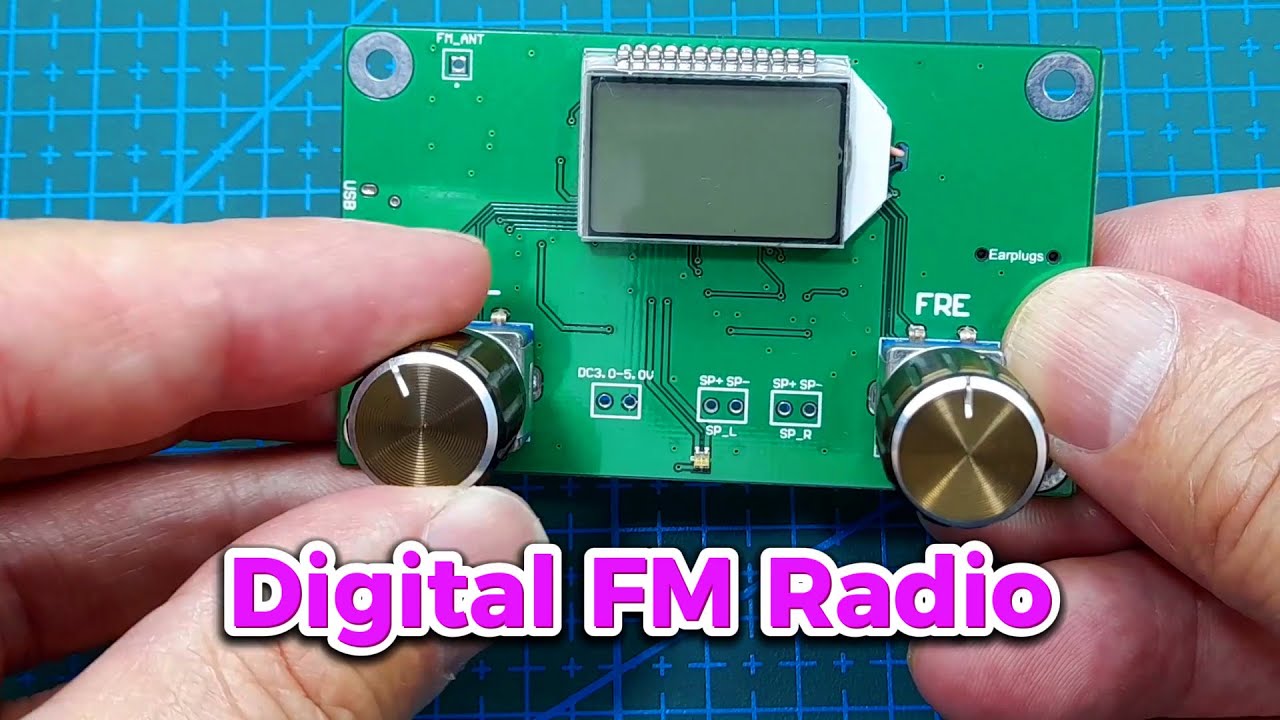 Dijital Fm Radyo Mod&uuml;l&uuml; 87.0MHz-108.0MHz #fmradio #fmreceiver #FMRadyo