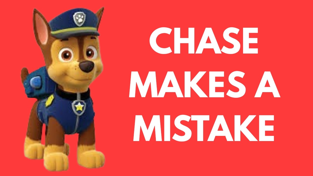 IT'S OKAY TO MAKE MISTAKES | PAW PATROL STORY FOR PERFECTIONISTS