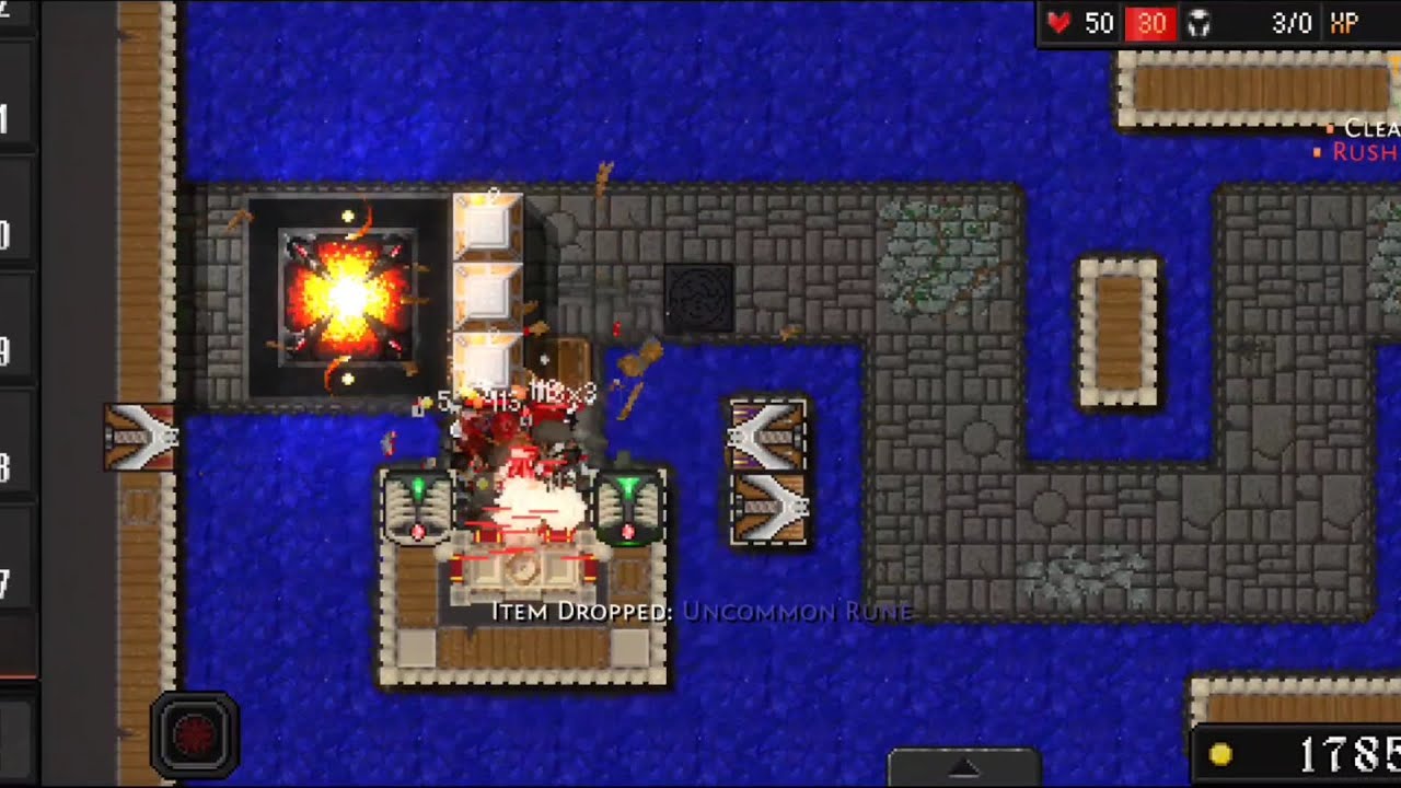 Destroying all intruders before they can hurt me. Dungeon Warfare II