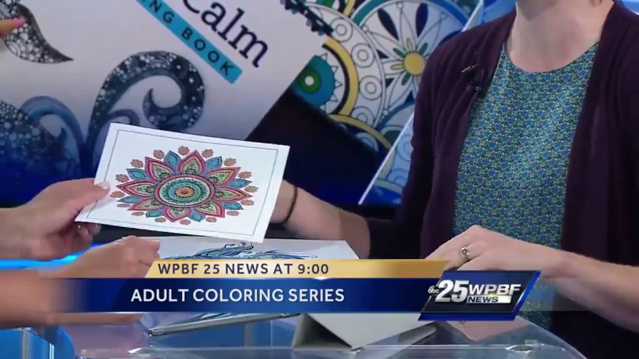 Adult coloring series
