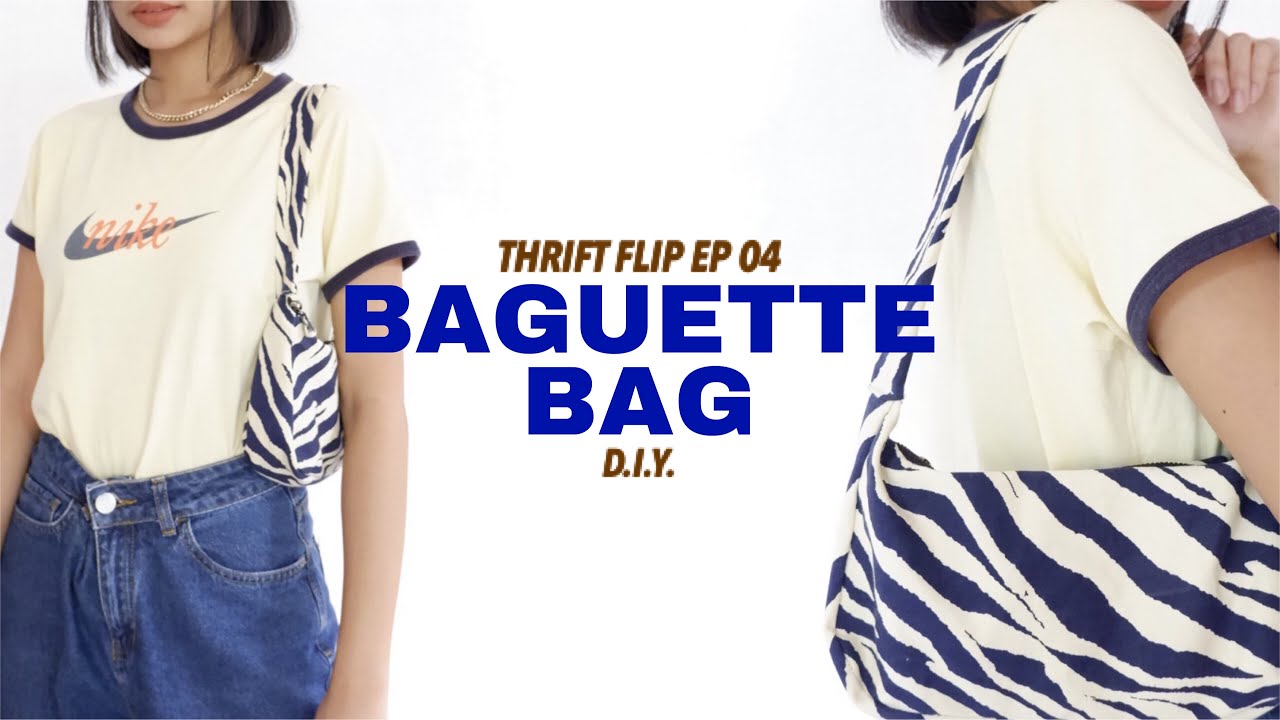 THRIFT FLIP: DIY BAGUETTE BAG (+ PATTERNS) | Martina Pan
