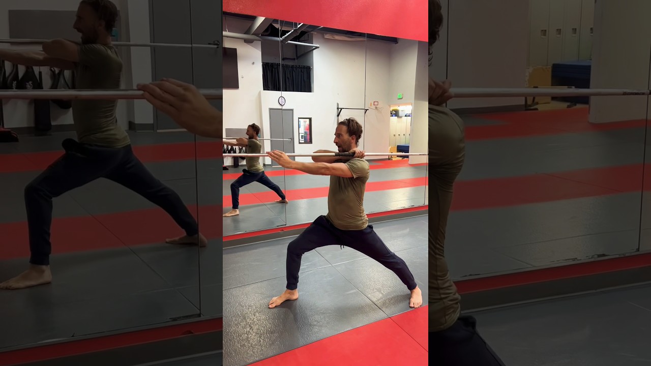 Bo staff mechanics and your first combo #bostafftraining #bostaff #bostafftutorial #martialarts