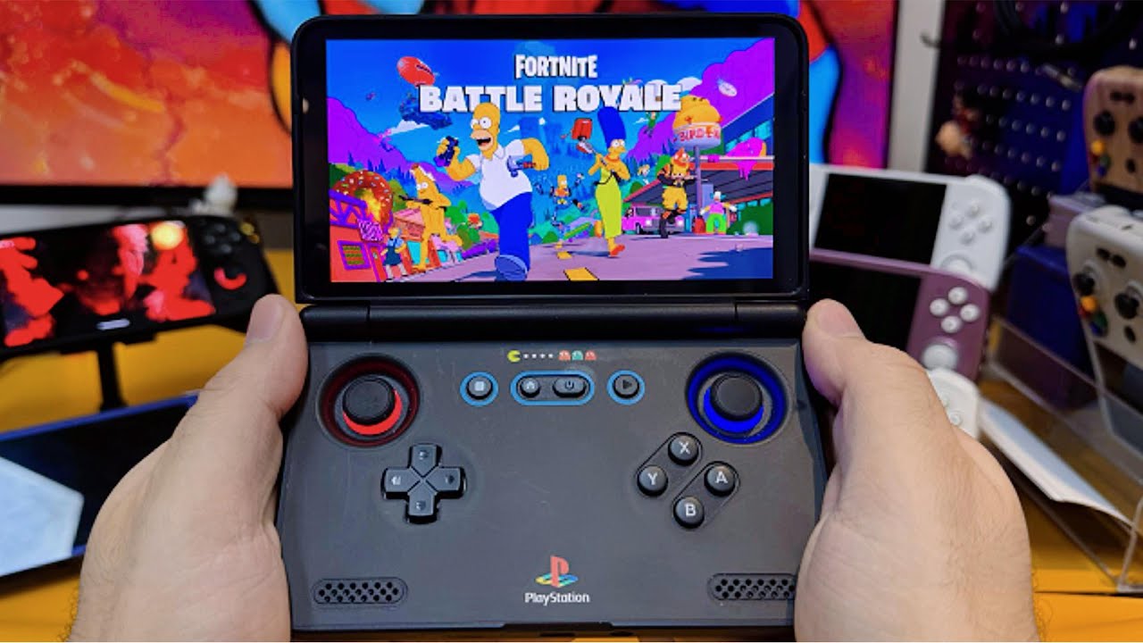 Retroid Pocket Flip 2 - FORTNITE MOBILE THE SIMPSONS SEASON Gameplay