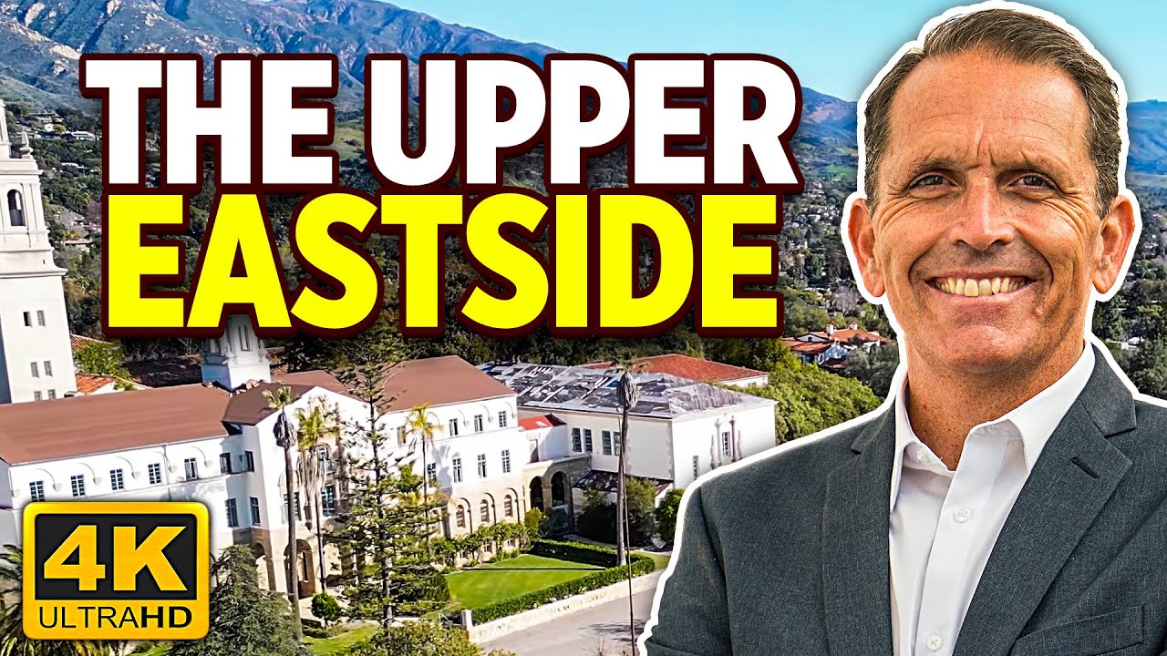 TOP Places to Live in SANTA BARBARA, California | UPPER EASTSIDE TOUR