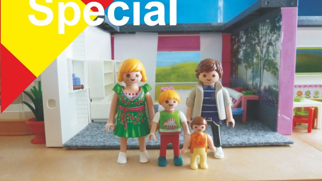Playmobil en español  Tunea mi Mansión Moderna de Lujo - La Familia Hauser