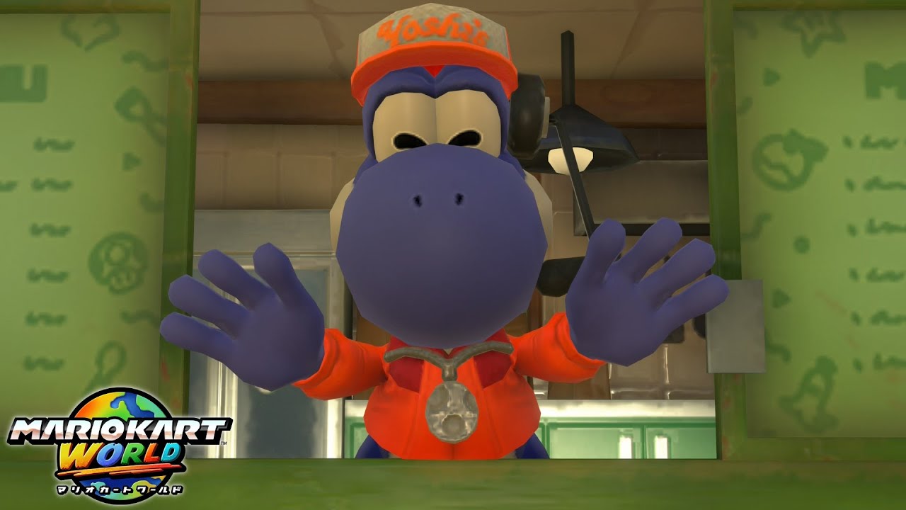 定期のラウンジ【マリオカートワールド】